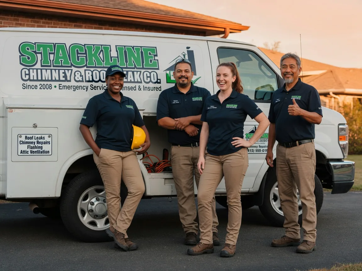 Chimney flashing repair company in El Nido, CA